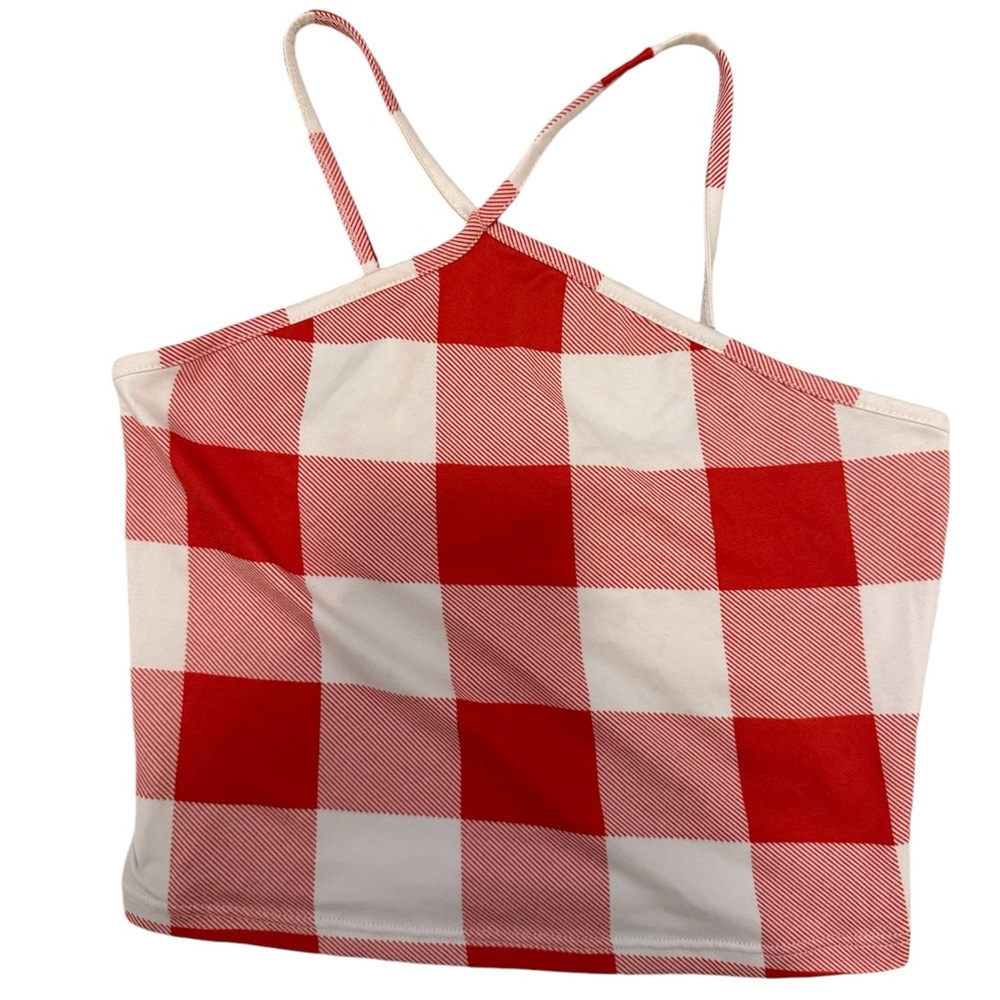 NEW Criss cross halter top